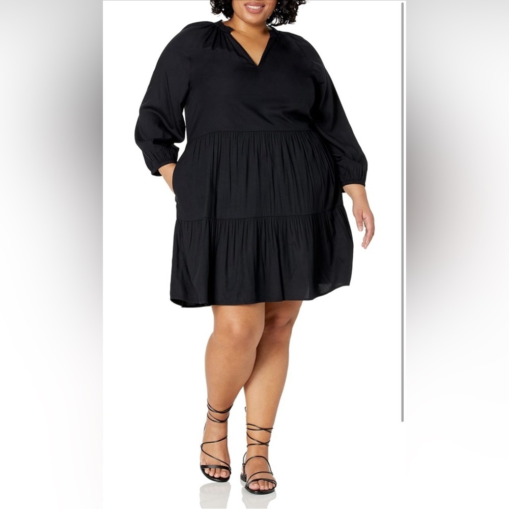 Caralynmirand | The Drop black tiered dress
